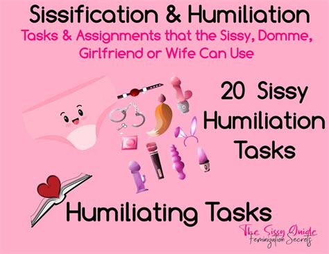 9 Things Submissive Men Want Their Dominant Partner to Do in Bed. . Humiliation task
